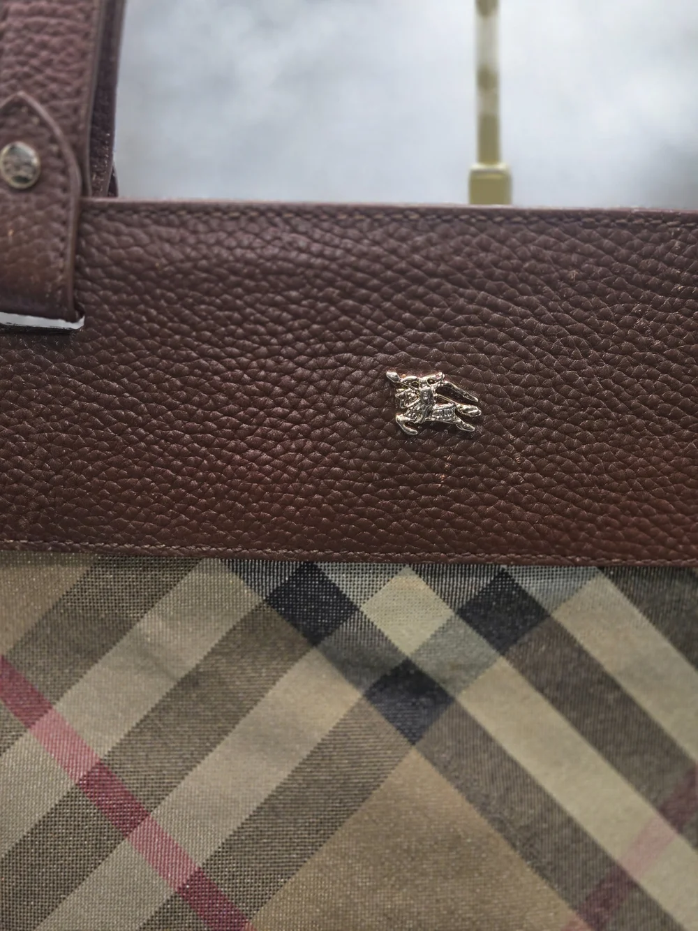 ✨ Authentic Burberry Nova Check Tote Bag ✨
