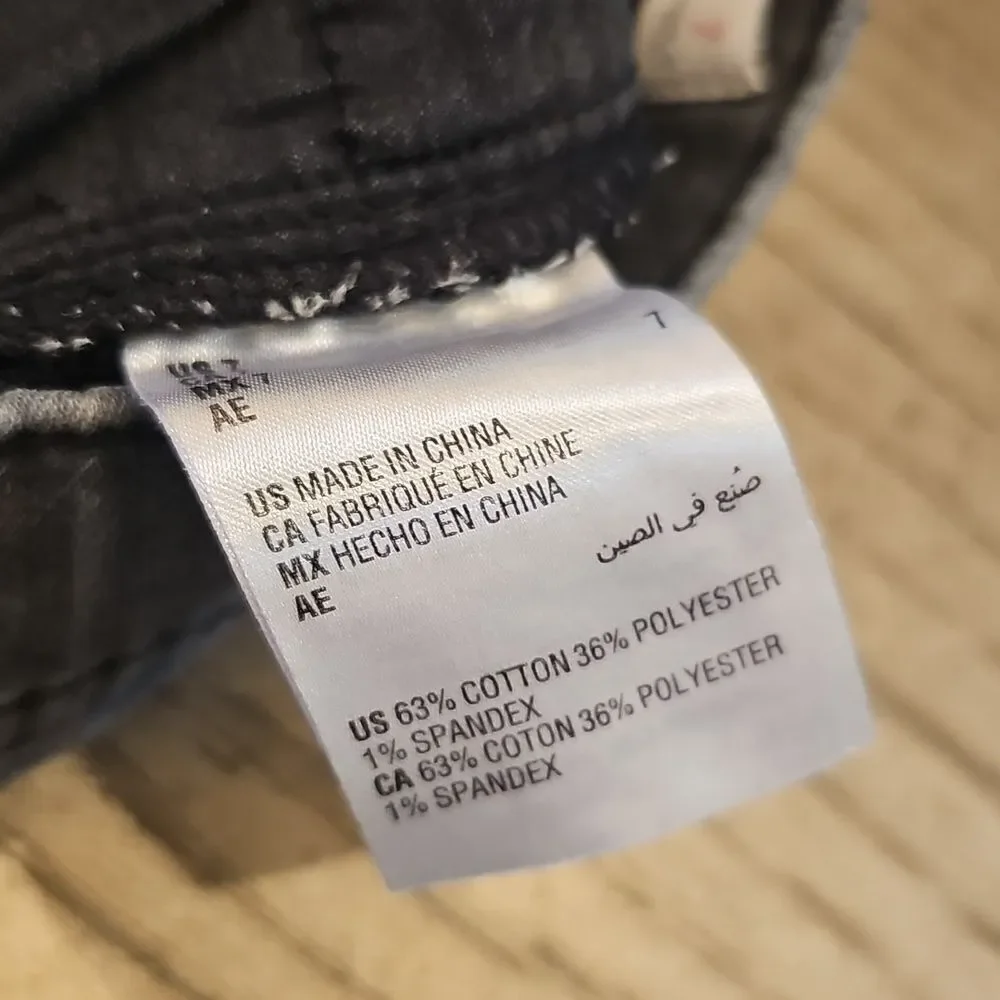 Kids Black Denim Shorts Size 7 Epic Threads