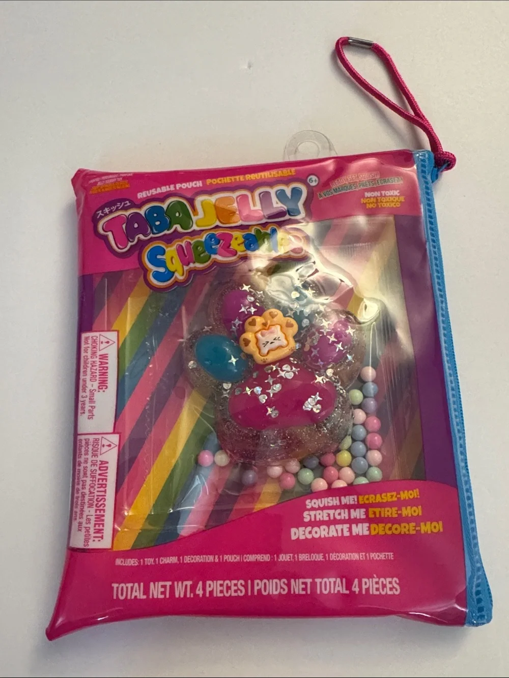 Squeezy Plush Toy - Pink