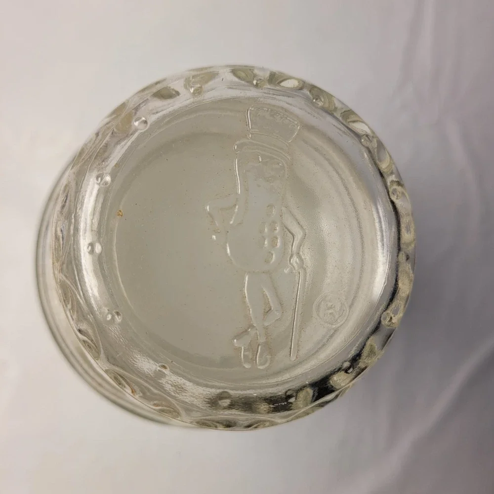 Planters‎ Peanuts Glass Decanter Vintage 1984 Mr Peanut Limited Edition Jar