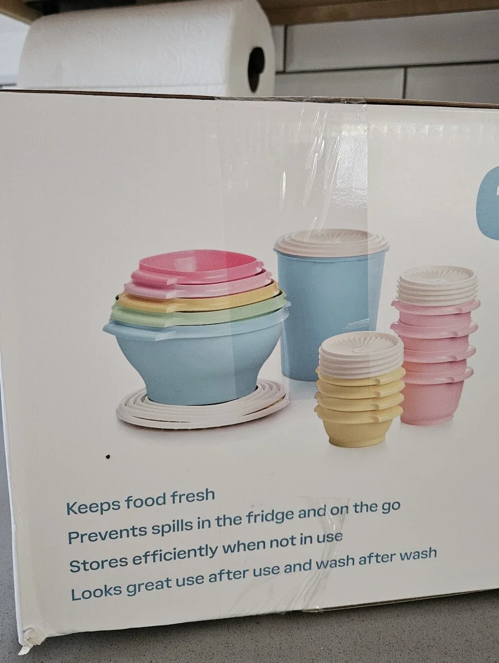 New In box Tupperware Heritage Collection 32 Piece Food Storage Container Set