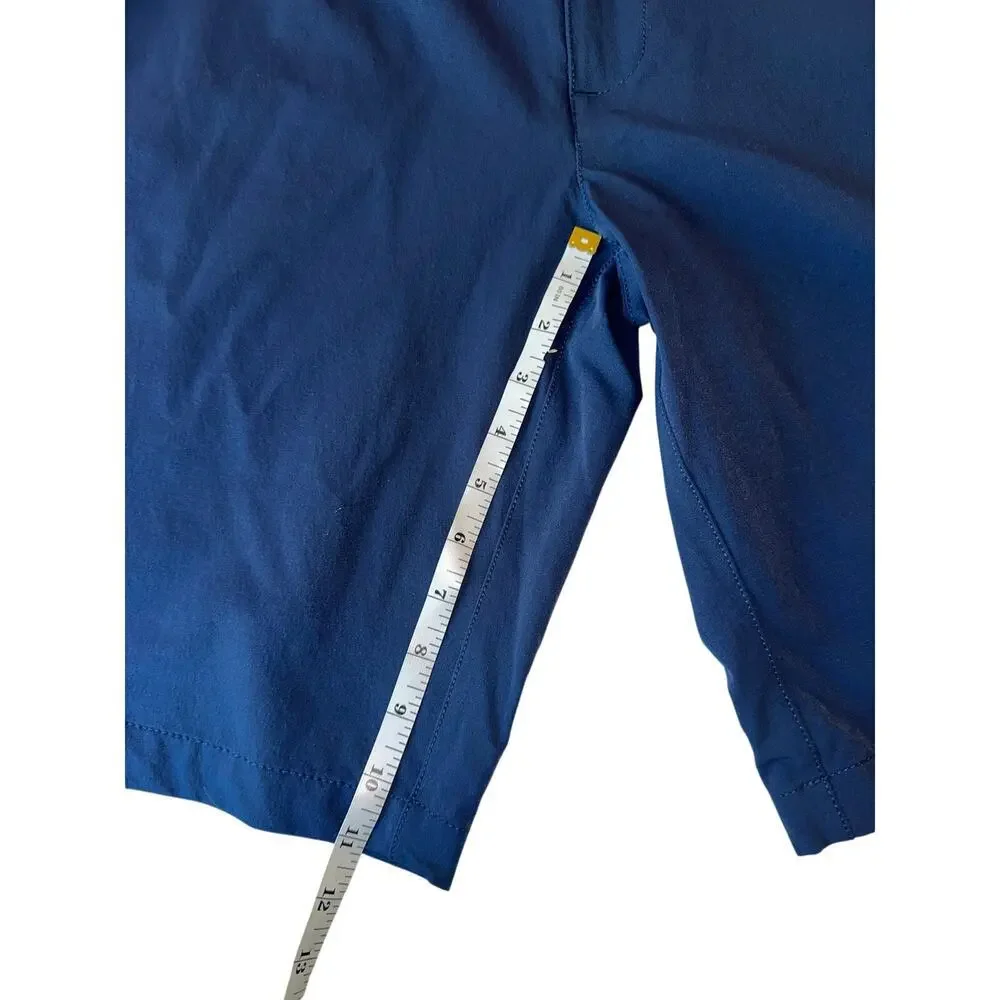 Under Armour HeatGear Golf Shorts Men’s 38 Navy Blue Stretch Performance Chino