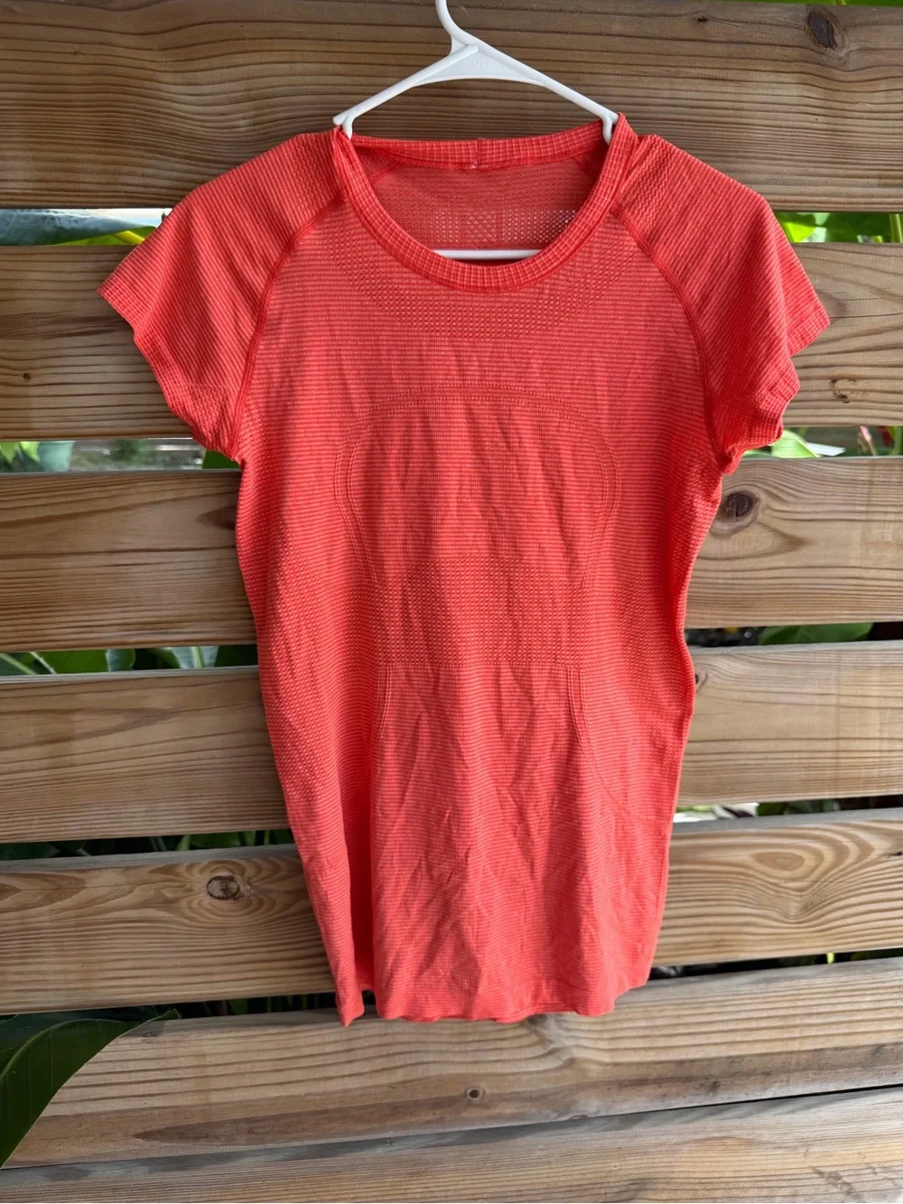 Lululemon Women’s Short Sleeve Performance Top - Coral