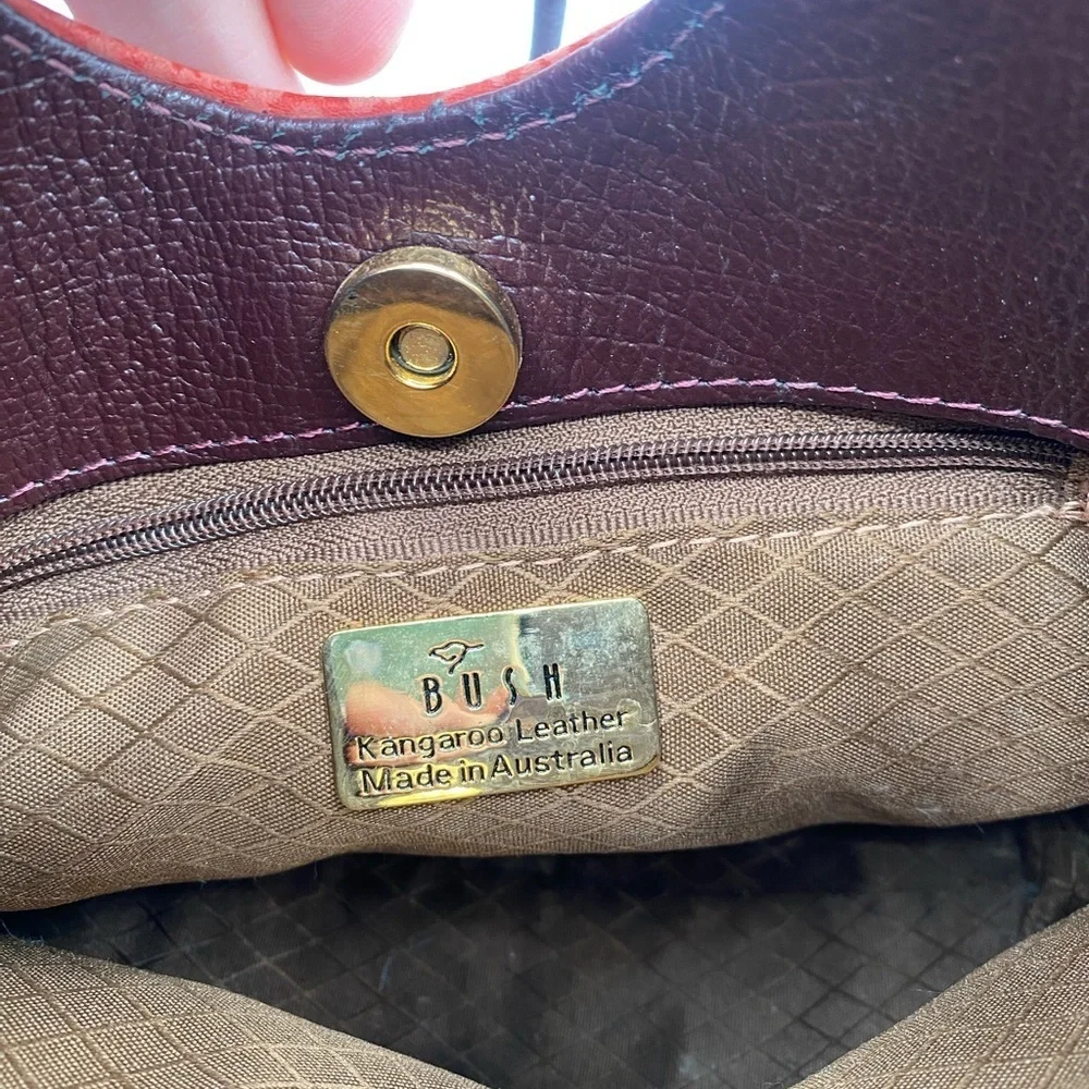Bush Australia Kangaroo Leather Handbag