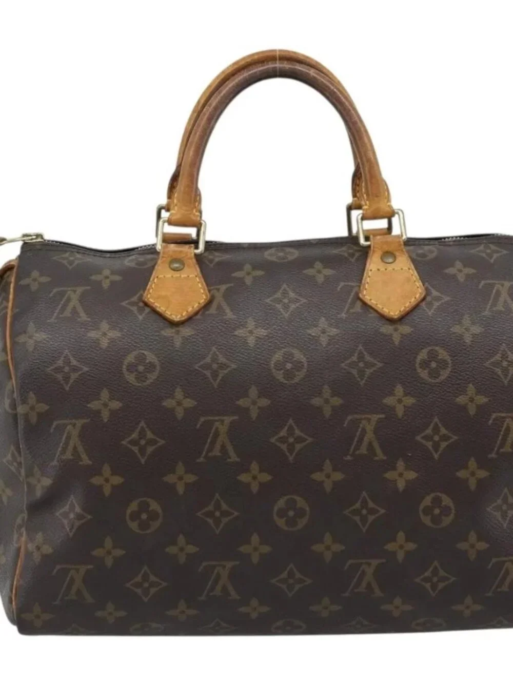 LOUIS VUITTON Monogram Speedy 30 Hand Bag M41526 LV Auth 189239