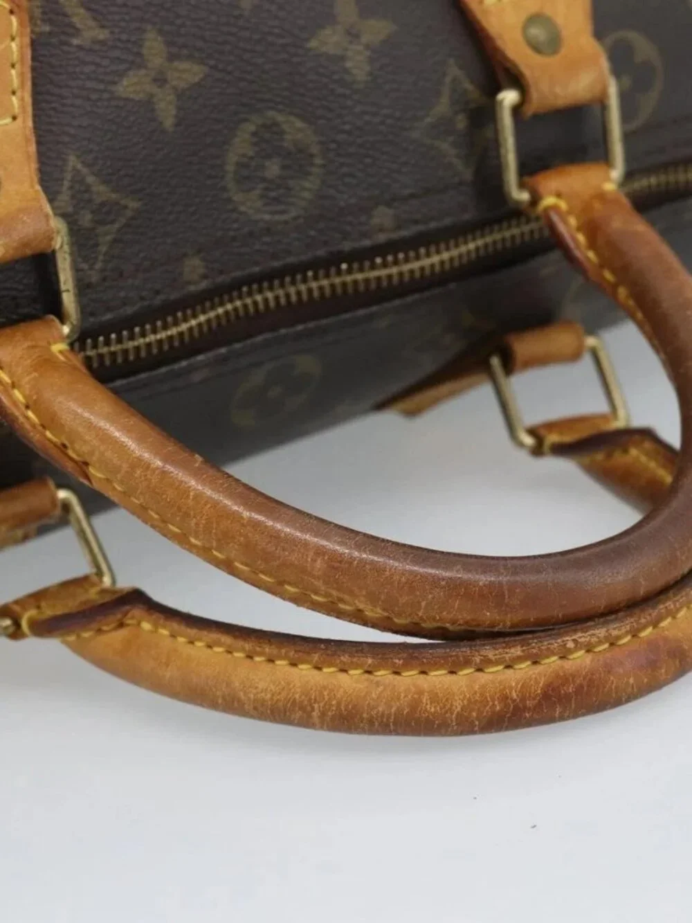 LOUIS VUITTON Monogram Speedy 30 Hand Bag M41526 LV Auth 189239