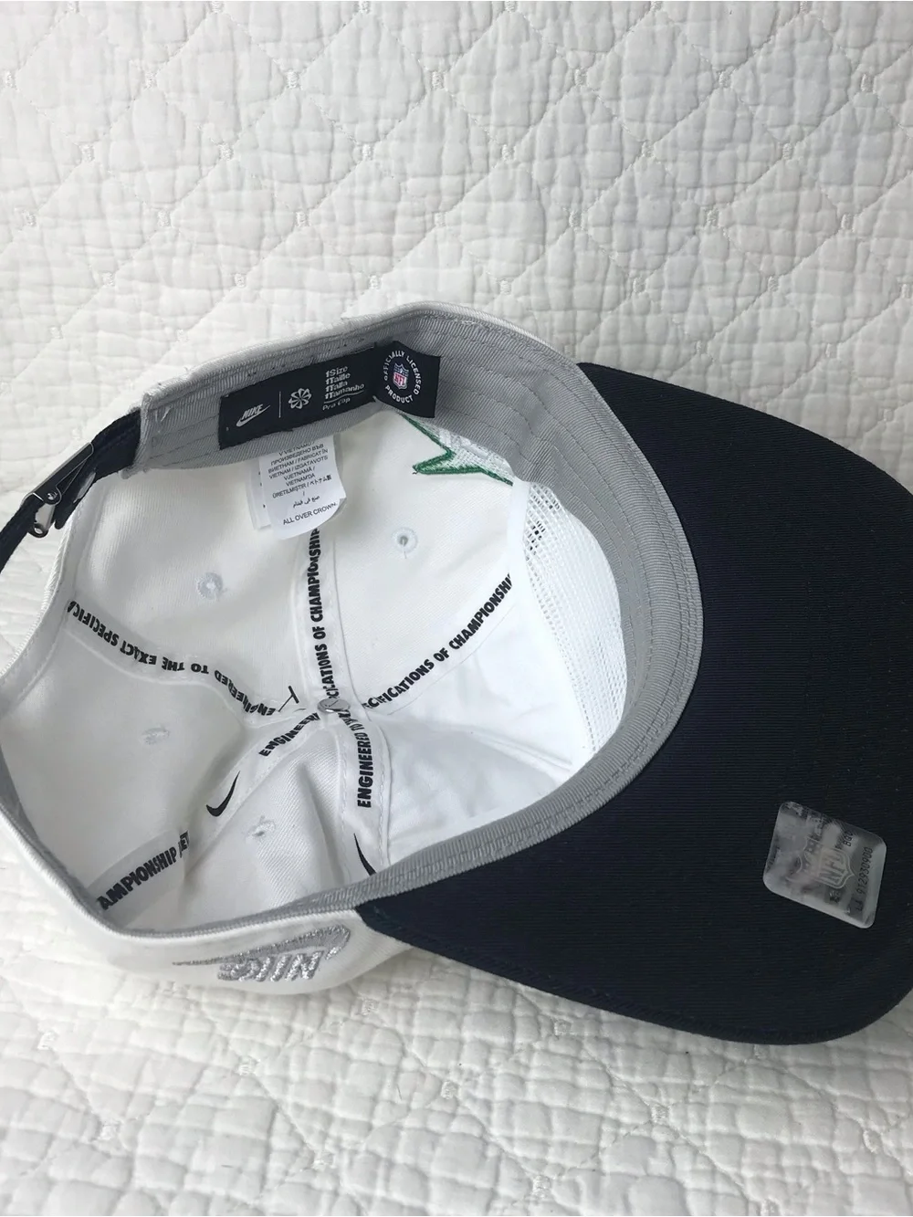 Nike New York Jets Flat Brim Pro Cap Hat Adult Unisex 1 SZ NFL Football
