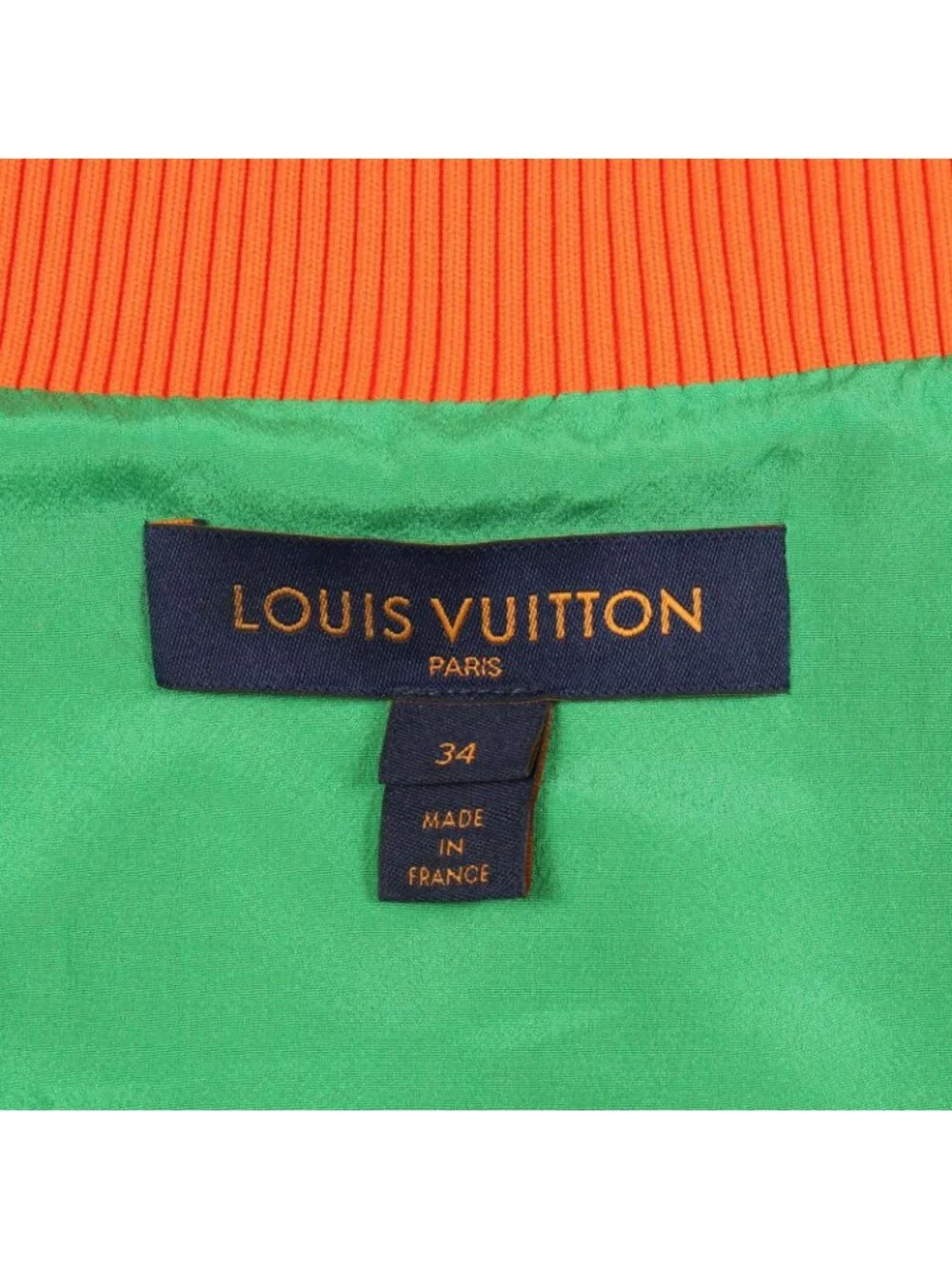 Louis Vuitton Logo Print Jacket Nhy Nylon Track