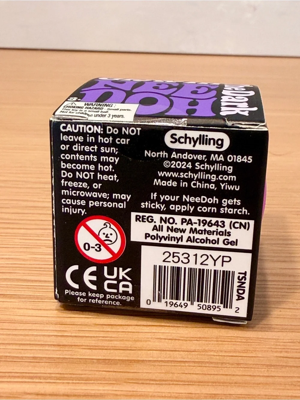 Schylling purple needoh