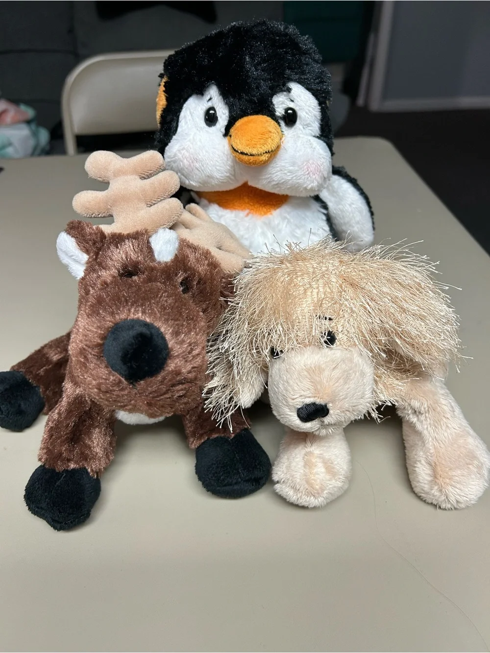 GANZ Brown Plush Toy with Heart Tag