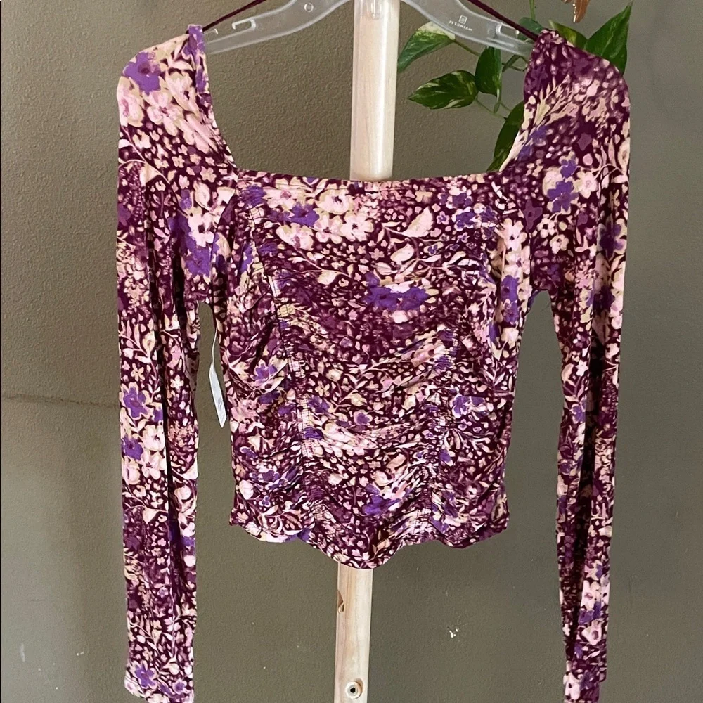Free People chic purple