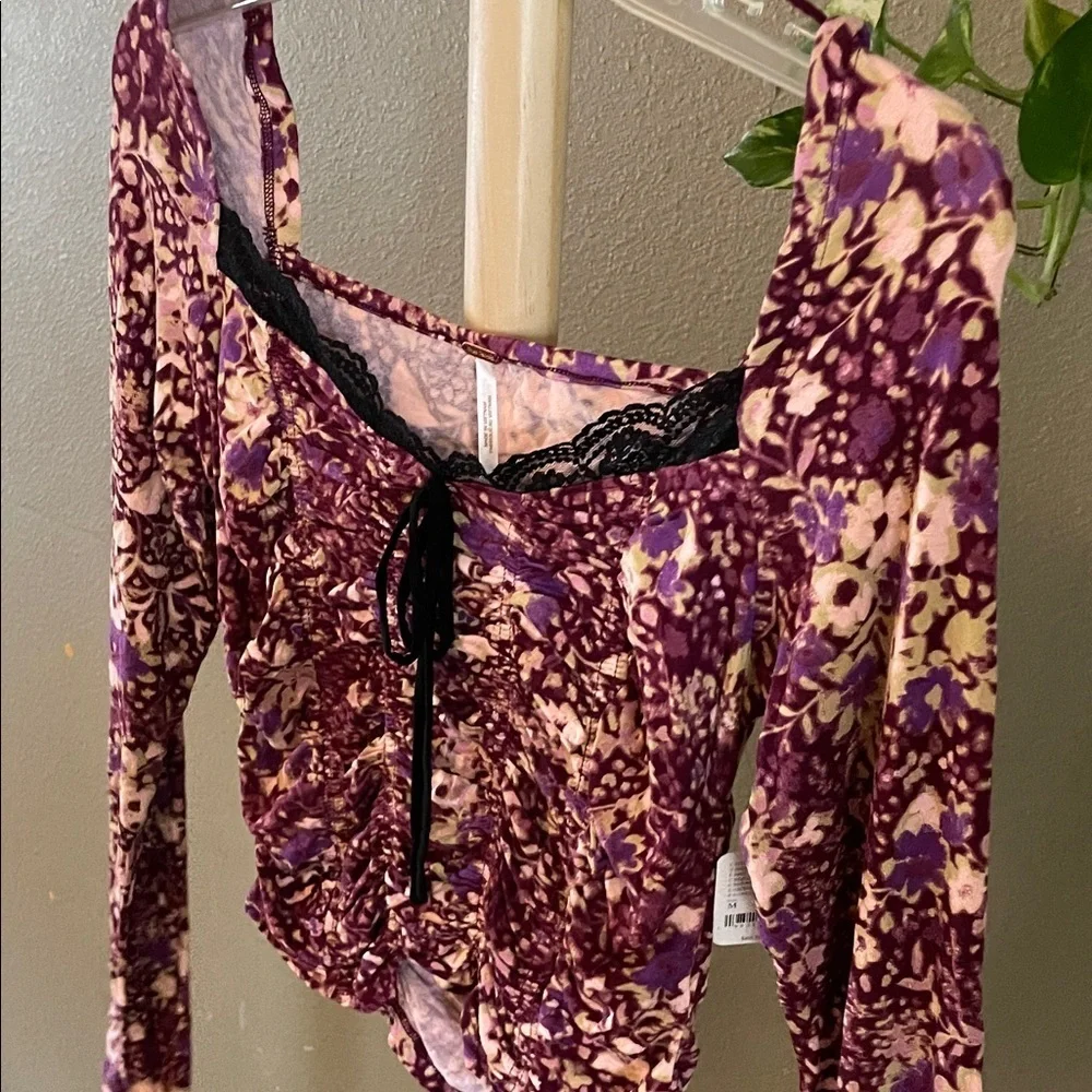 Free People chic purple