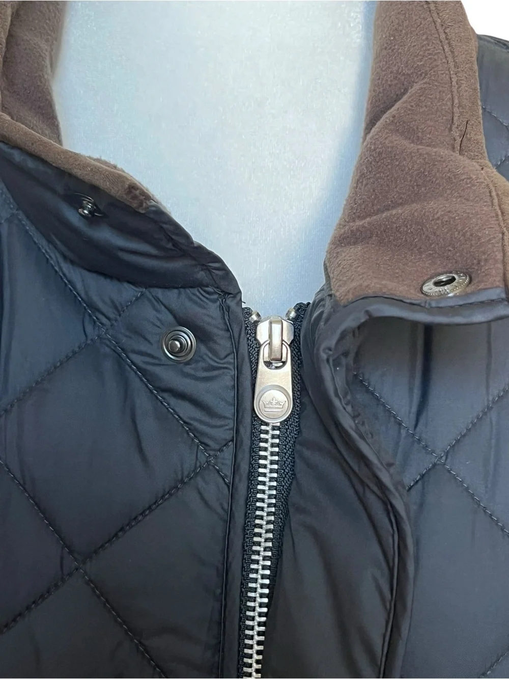 Peter Millar GraySuffolk Quilted Travel Coat Jacket Men's XL w/Bottle Opener