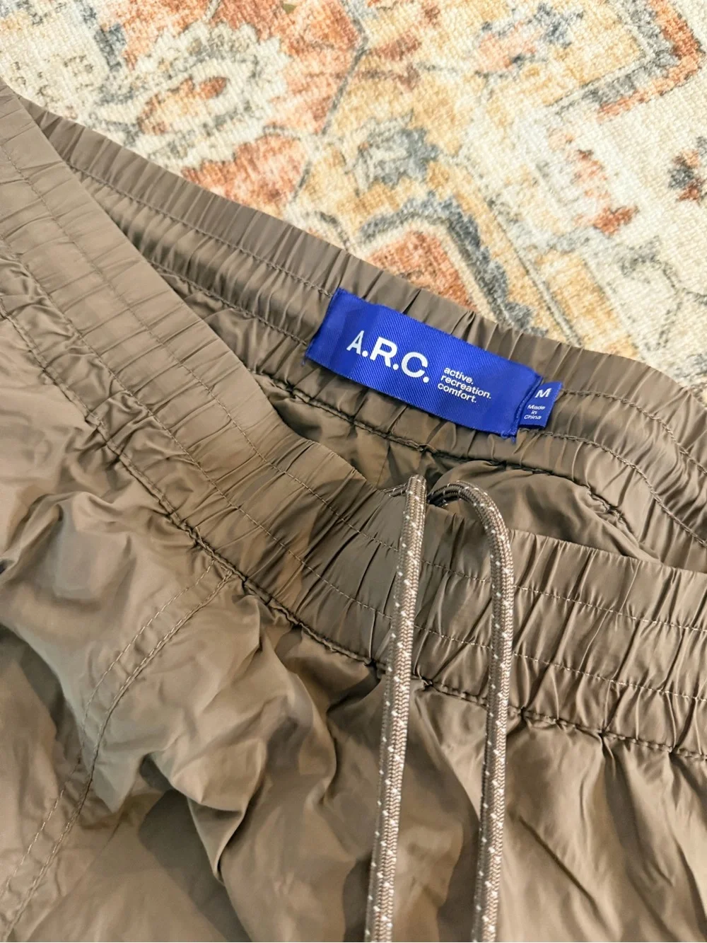 N/A nylon joggers
