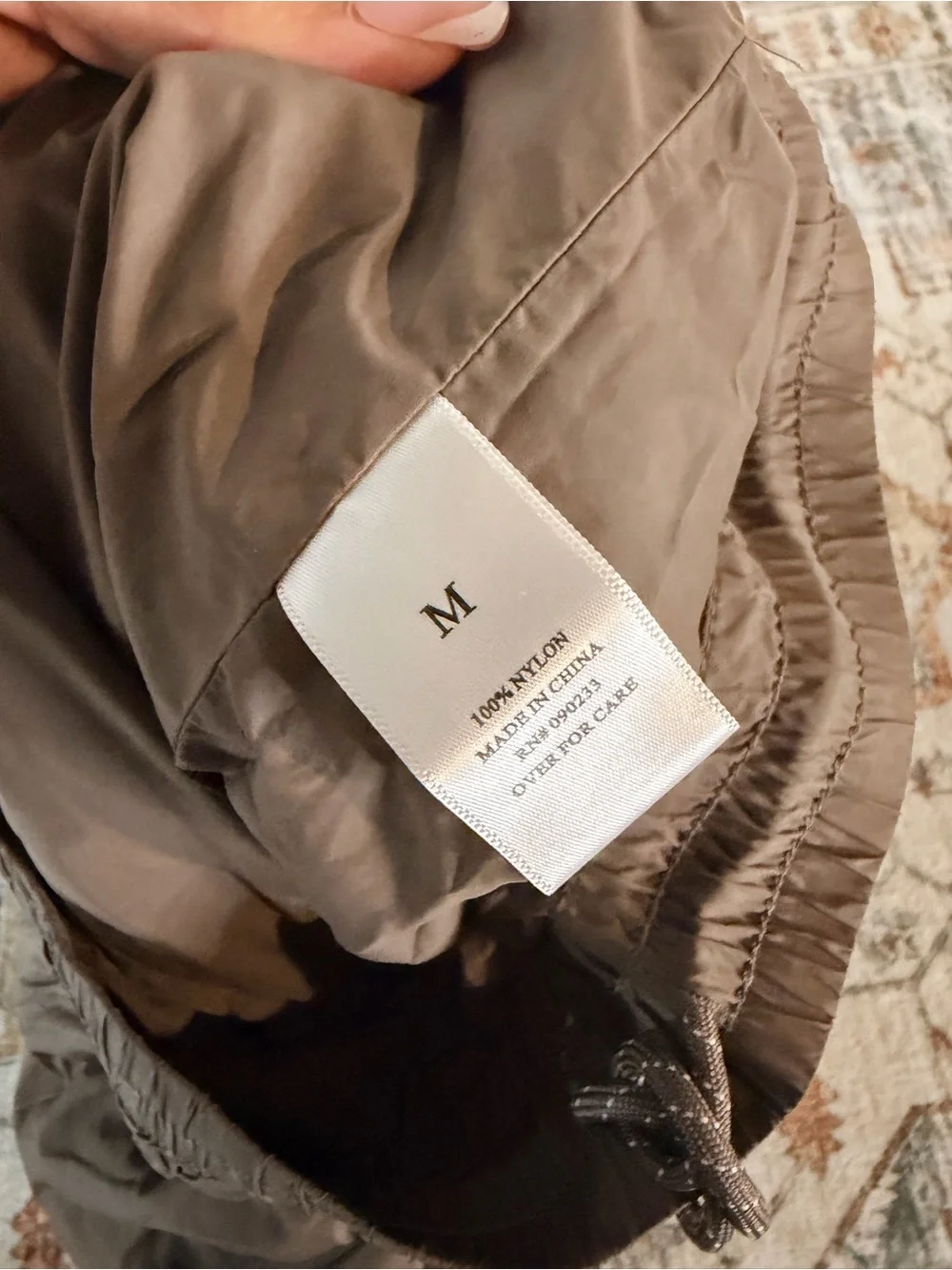 N/A nylon joggers