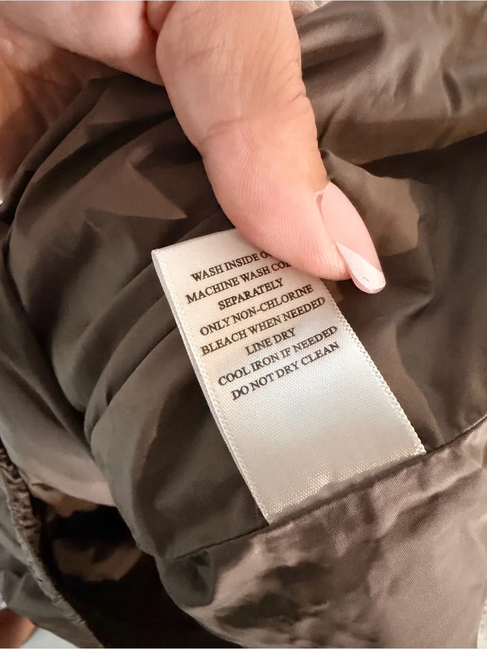 N/A nylon joggers