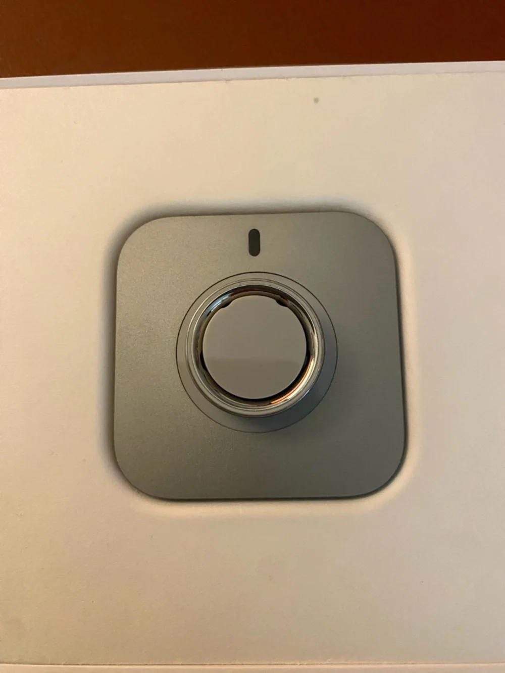 Oura ring shown