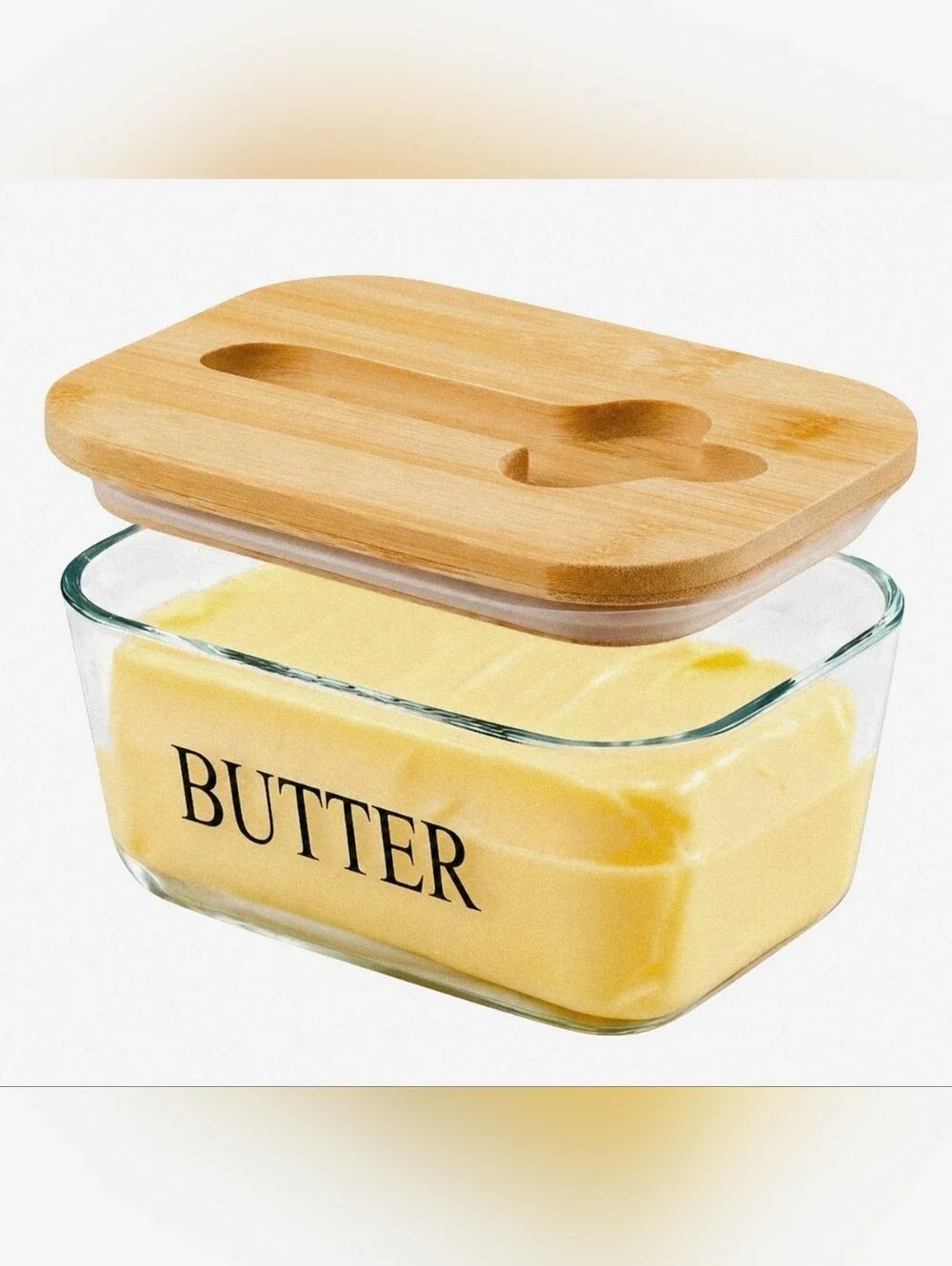 N/A glass butter