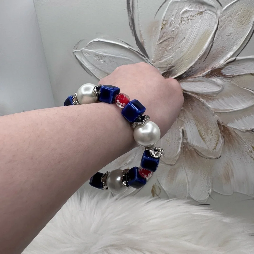 N/A beaded stretch