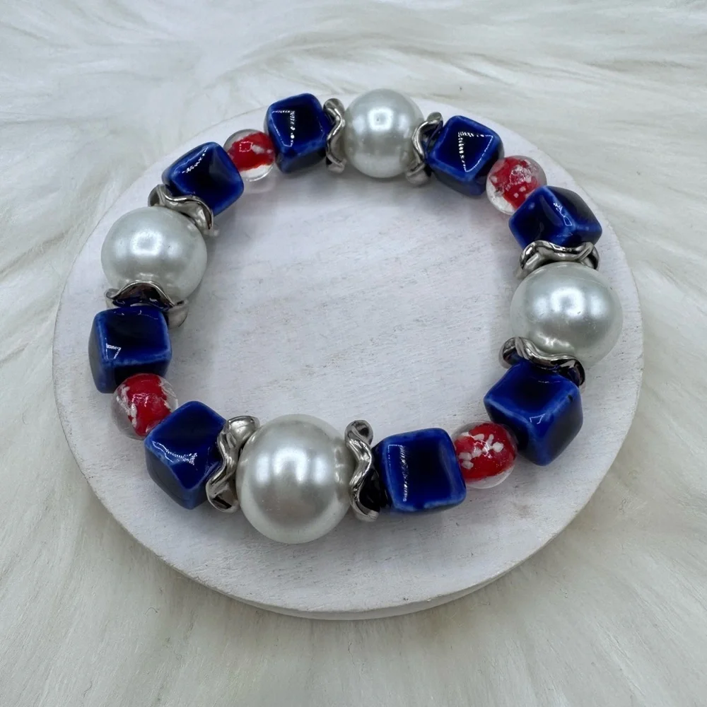 N/A beaded stretch