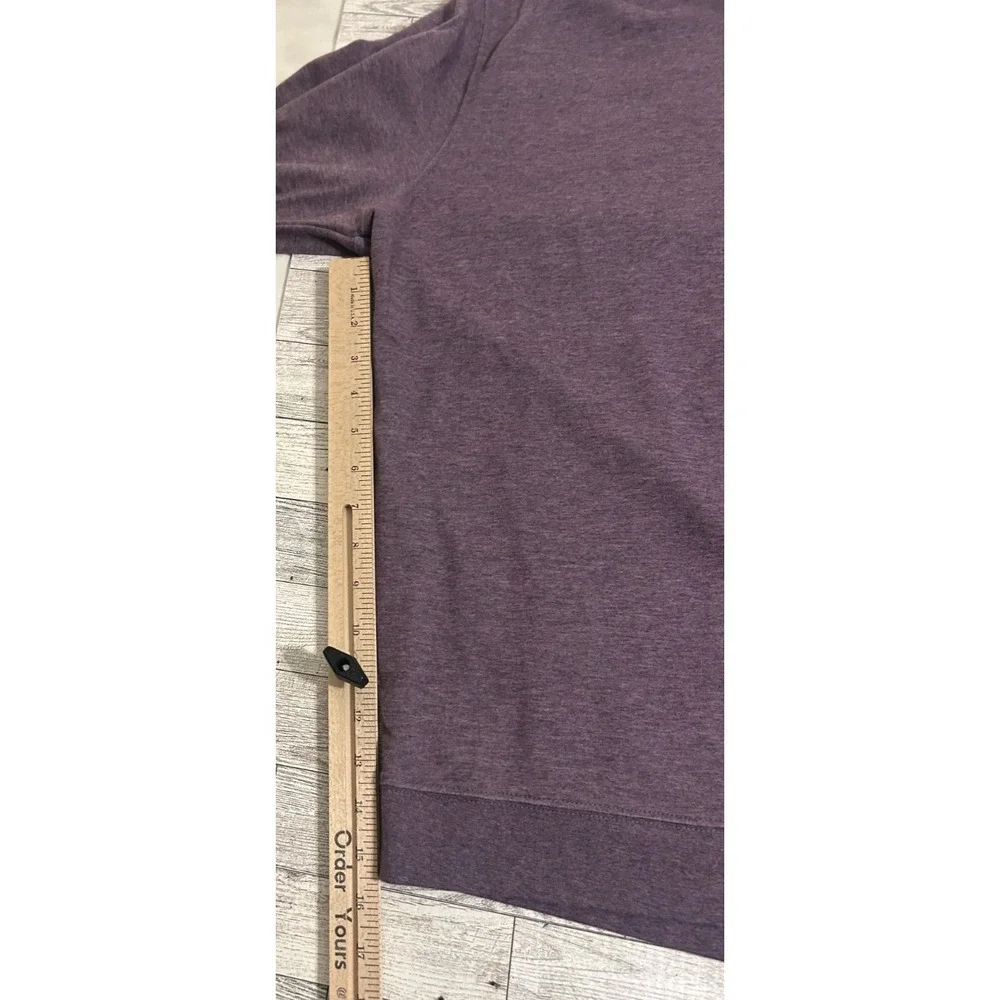 Johnnie-O 1/4 Zip Men's Sully Golf Performance Pullover Heather Purple XL