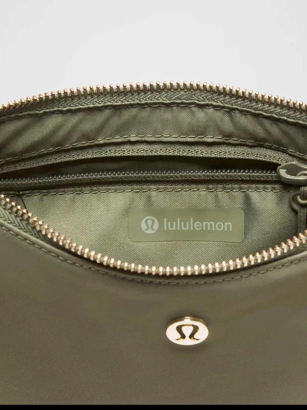 lululemon athletica Olive Green Shoulder Bag