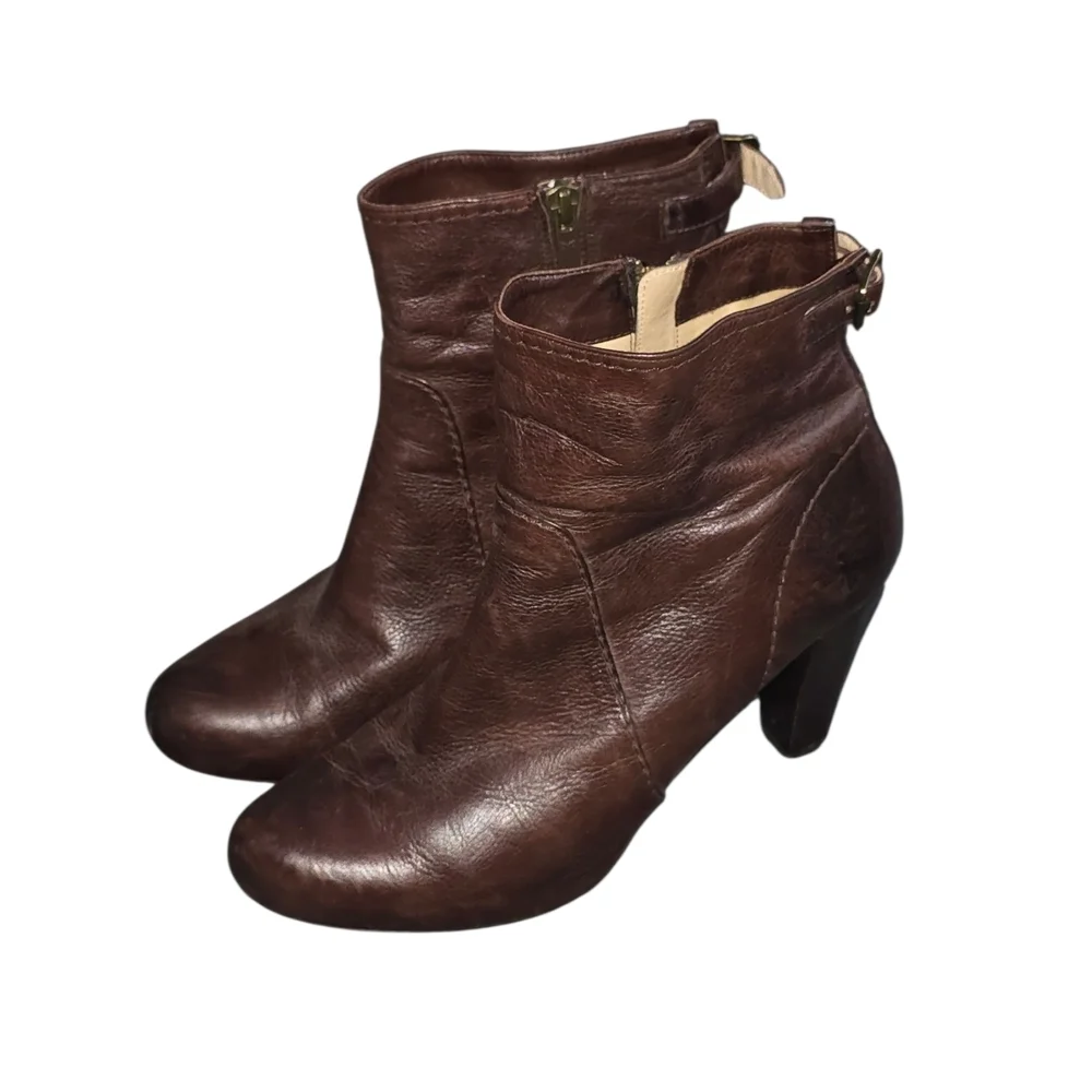 Frye rich leather