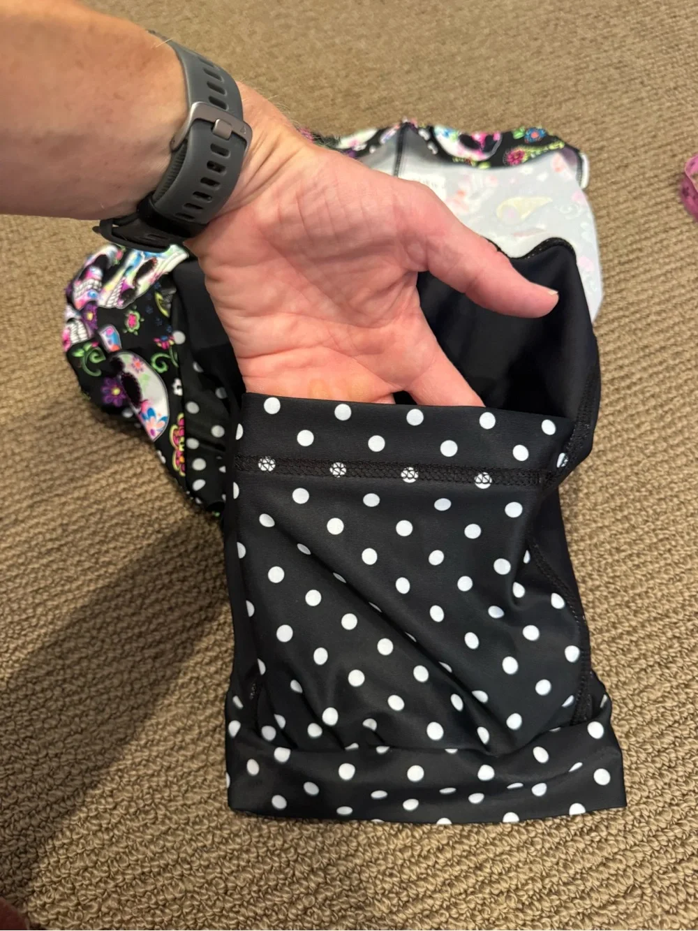 SPARKLE SKIRTS Skort - Day of the Dead