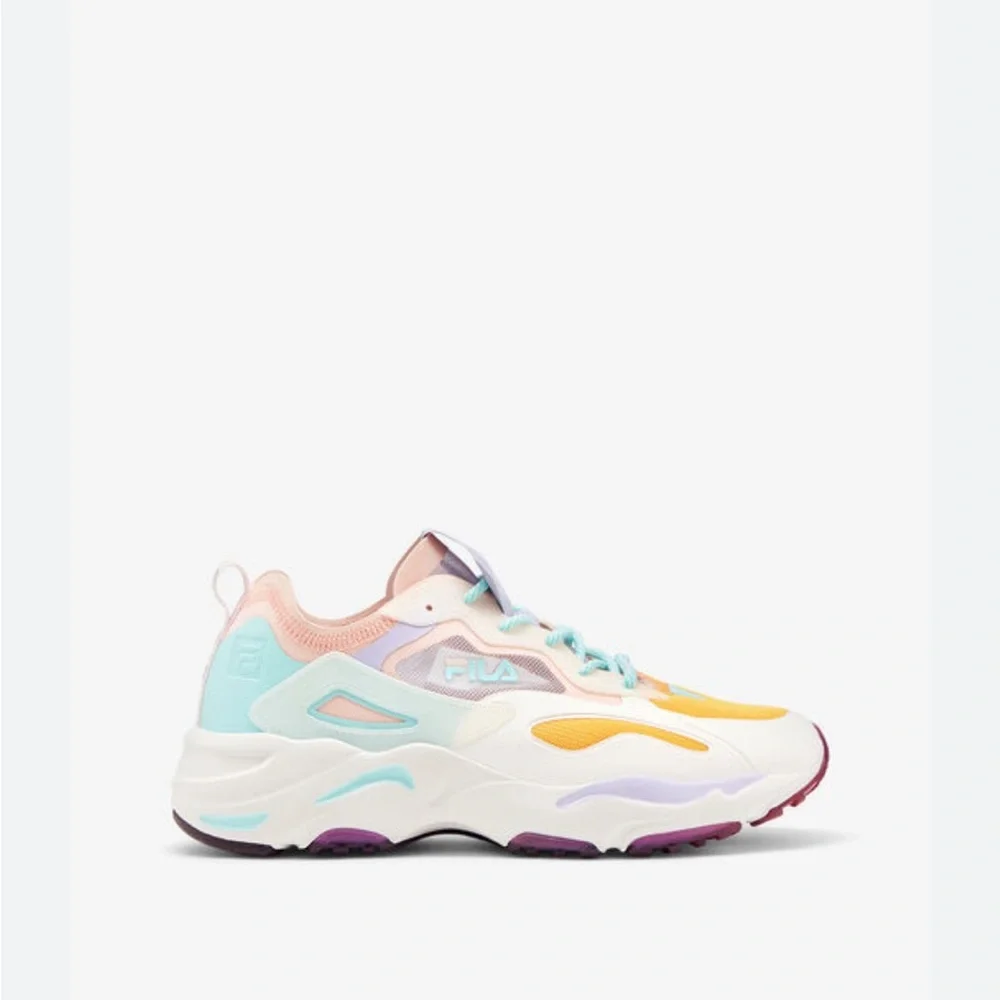 FILA Pastel Neon Cute Running Shoes EUC Sz 7.5