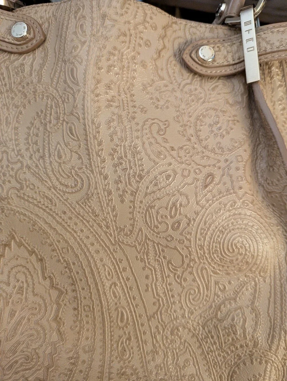 Etro taupe leather