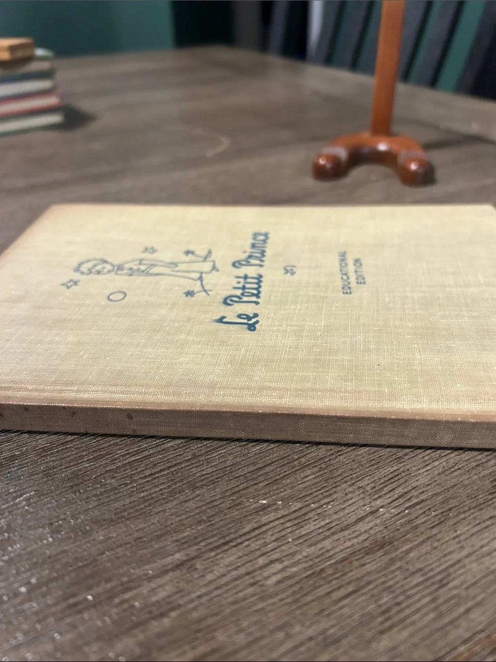 Vintage Le Petit Prince Antoine De Saint Exupery 1946 Educational Edition
