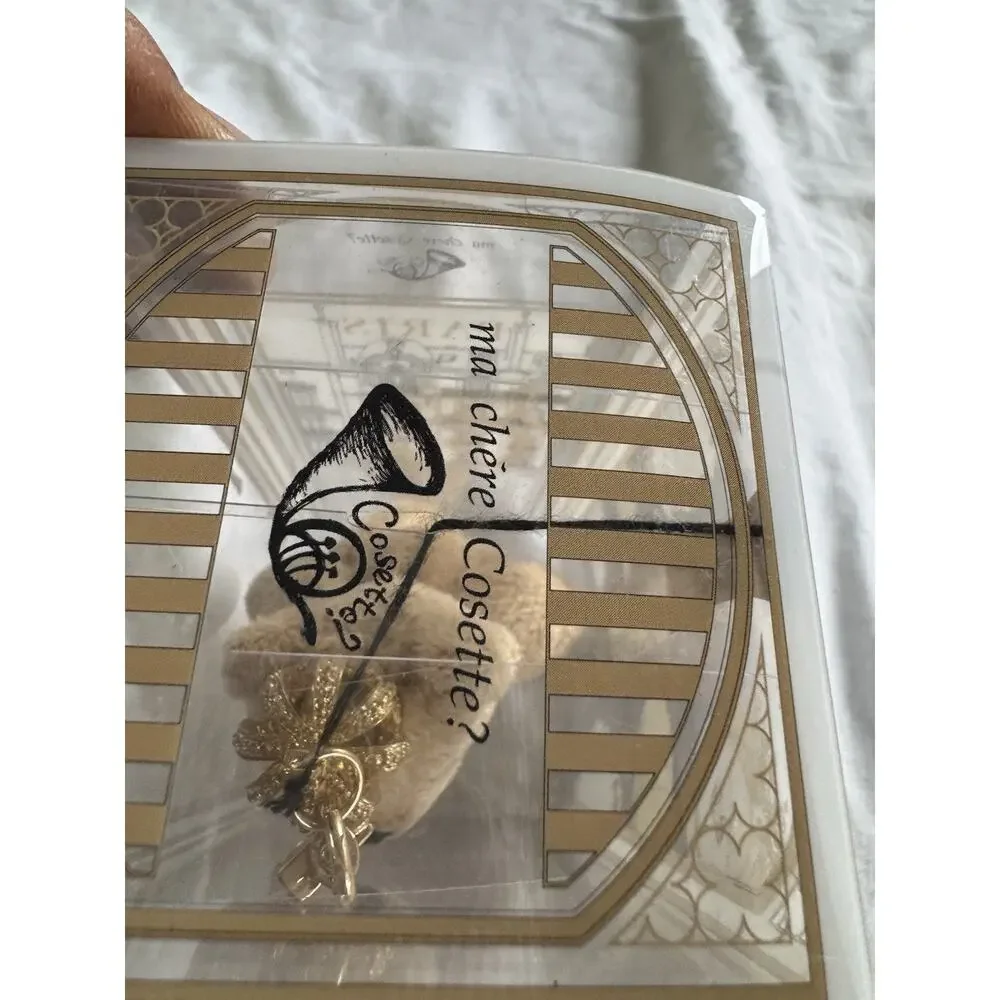 Key Chain Teddy Bear “ma chere Cosette” In Box Paris