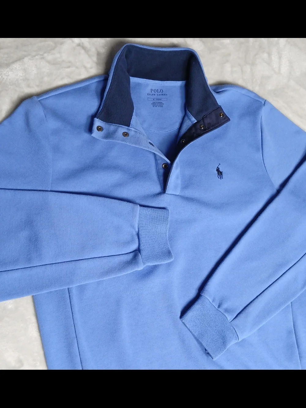 Polo Ralph Lauren 1/4 Snap Pullover M Men's Sweater