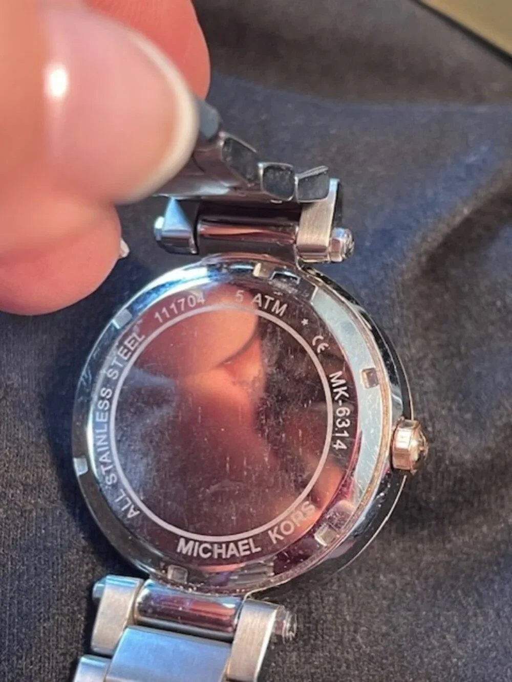 Michael Kors large bezel