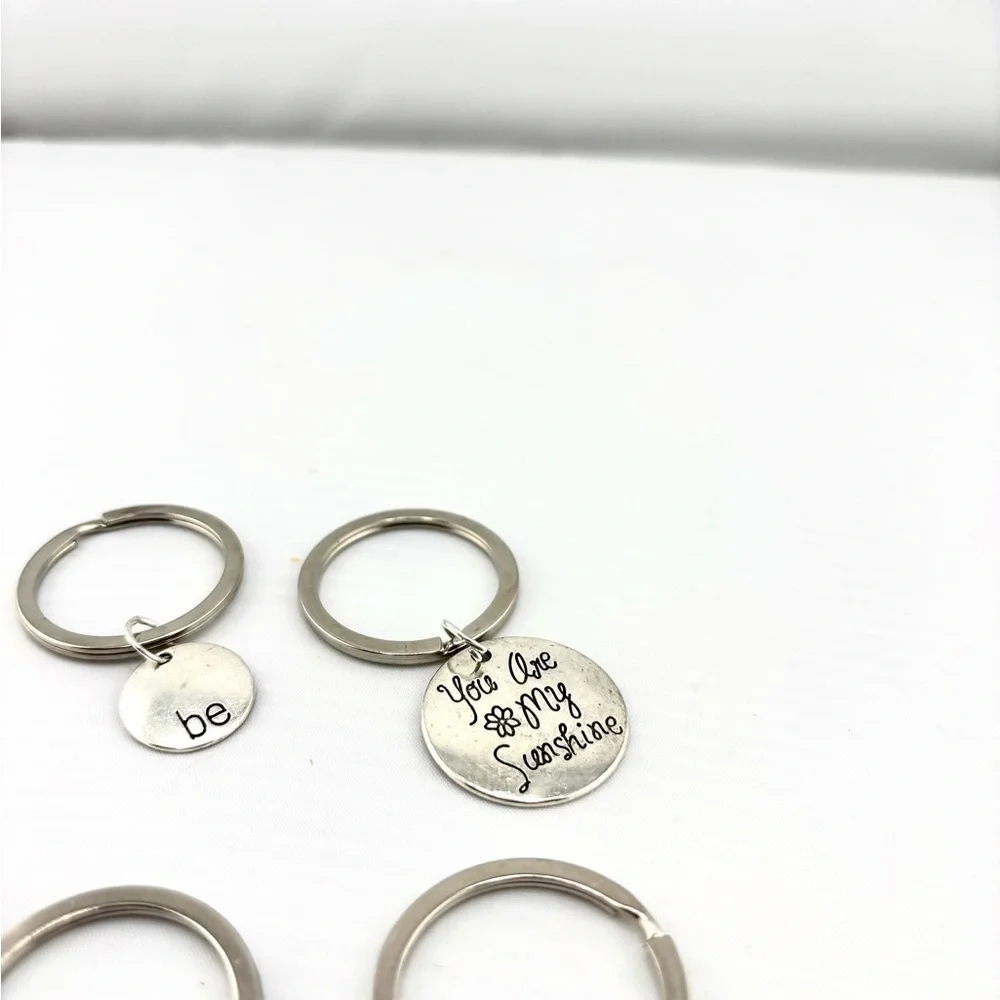 Inspirational Quote Keychain Bundle - Lot of 5