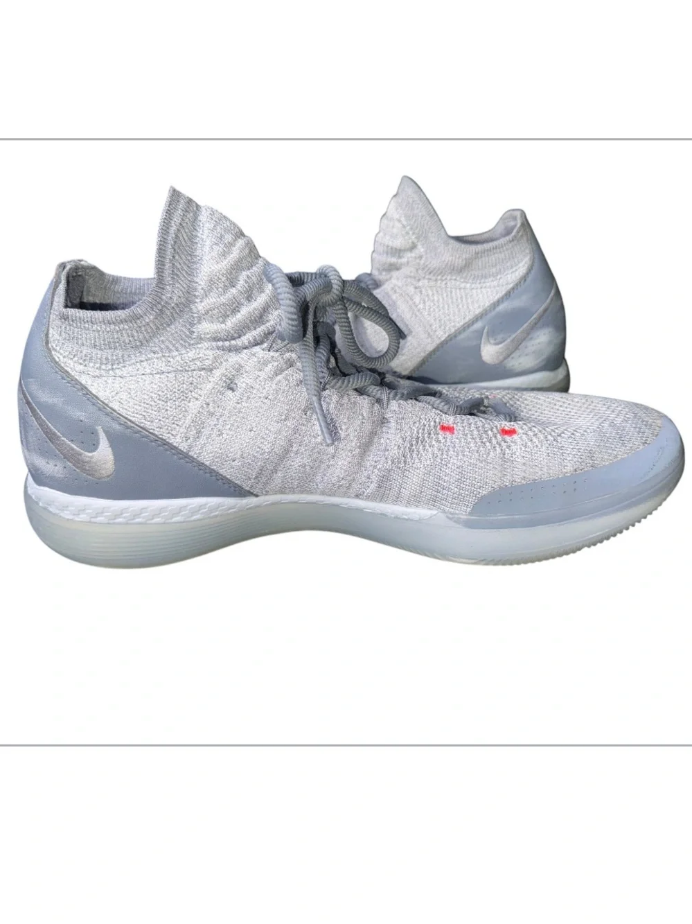 Nike KD Trey 5 VI Basketball Shoes Gray Men’s Size 12.5 Athletic Sneakers