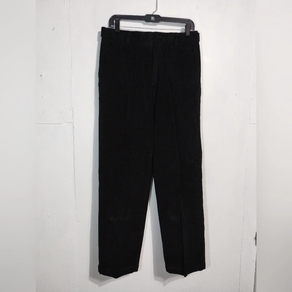 Men's Black Corduroy Pants (34X30)