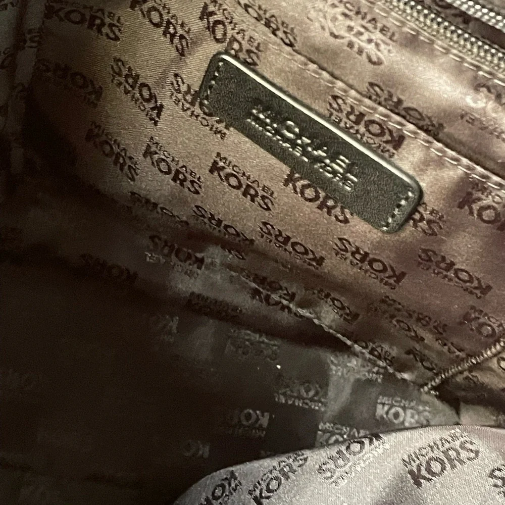 MICHAEL KORS BAG,Michael Kors Black Monogram Handbag