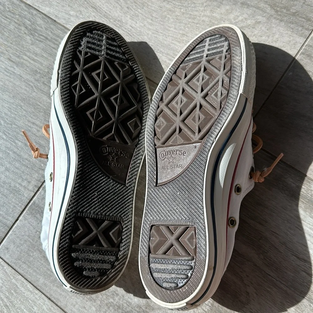 Converse Chuck Taylor All Star Shoreline Slip shoes - biscuit with tan laces