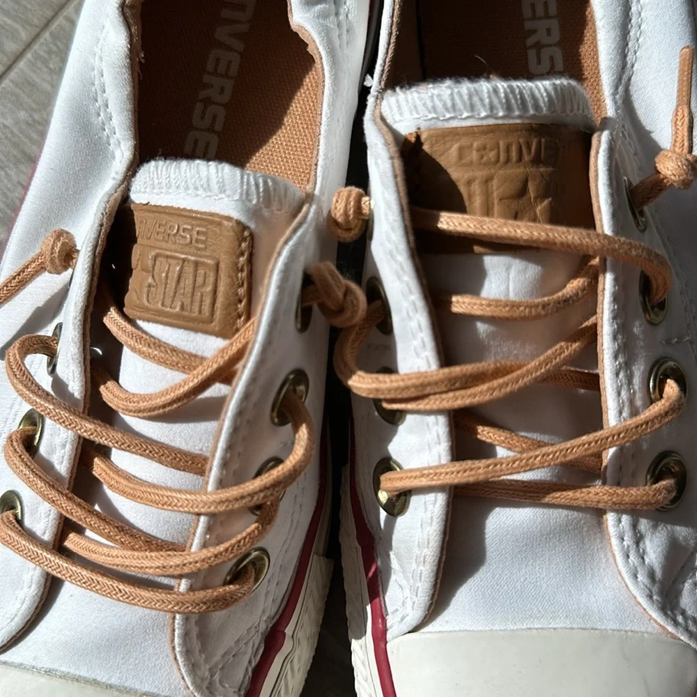 Converse Chuck Taylor All Star Shoreline Slip shoes - biscuit with tan laces