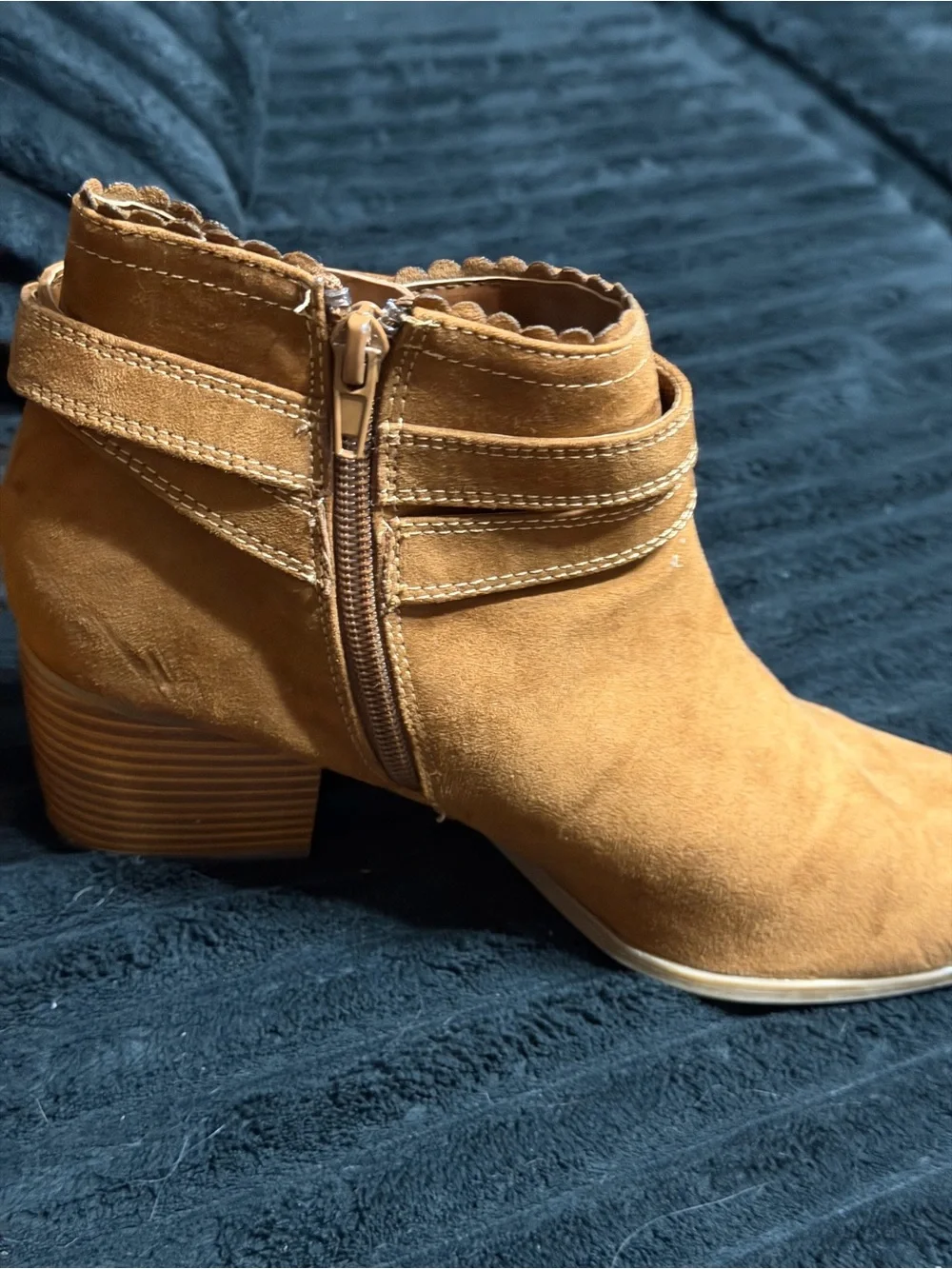 St. Johns Bay suede ankle