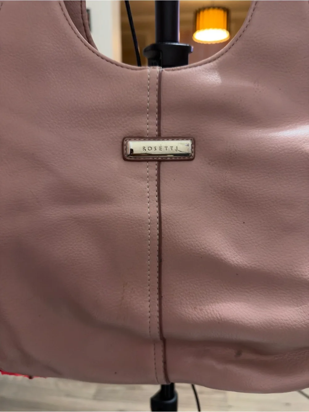 Rosetti Dusty Pink Leather Shoulder Bag
