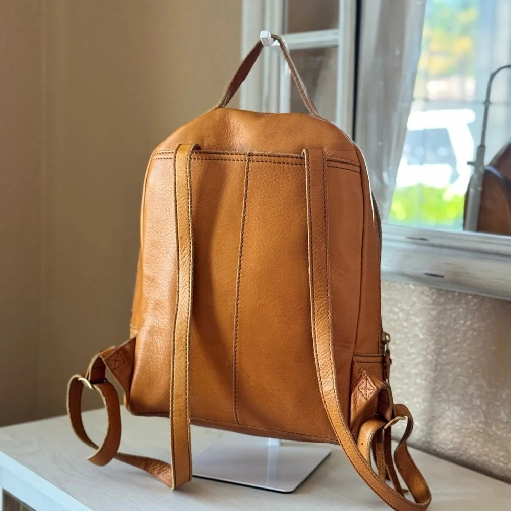 MARGOT NEW YORK kimmie backpack cognac