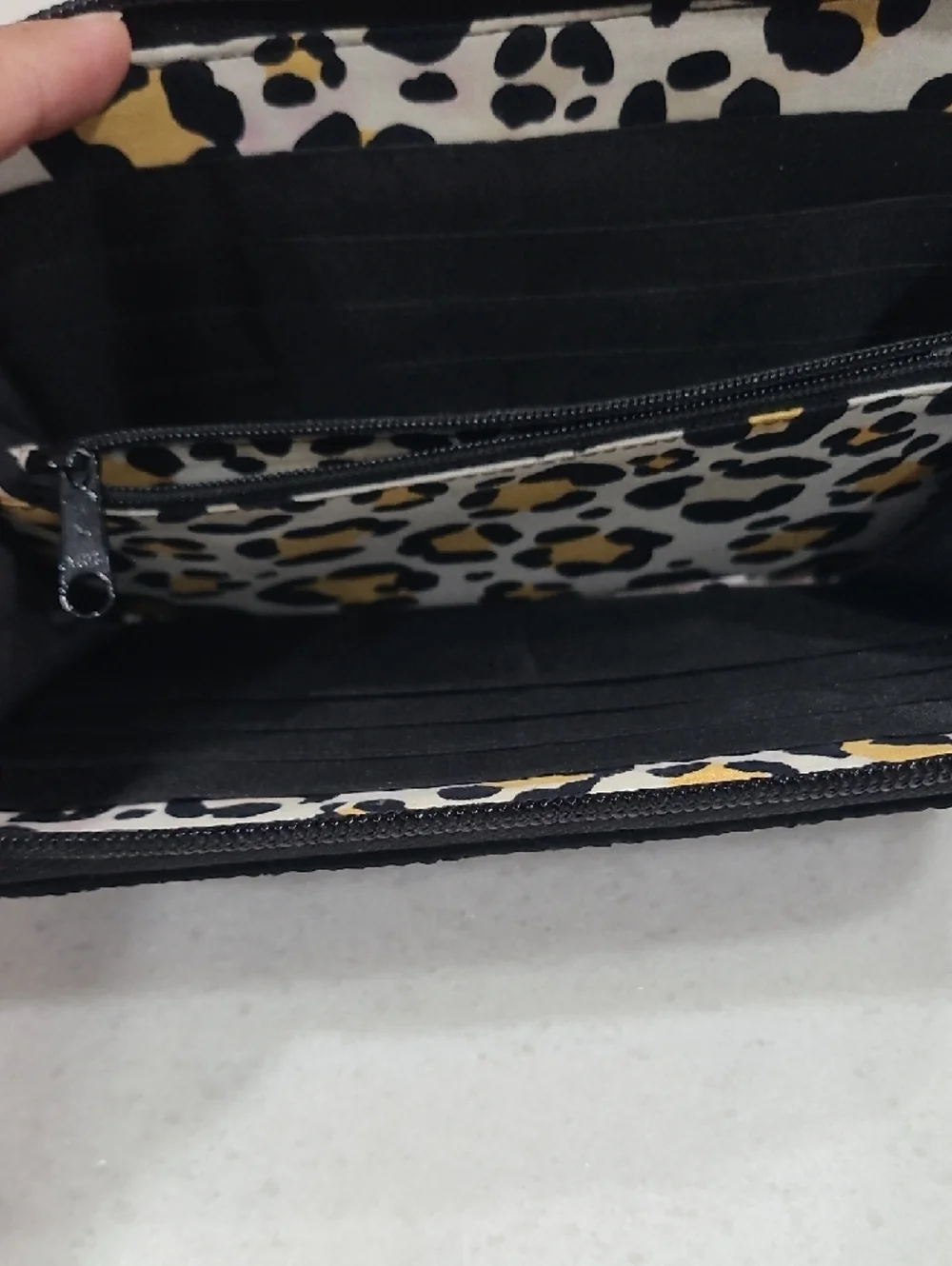 Vera Bradley quilted zip