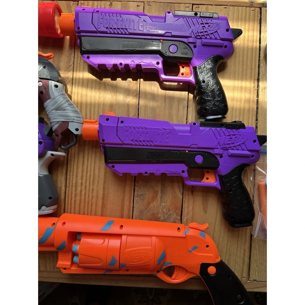 Nerf Fortnite Lot Of 5 With Glasses
