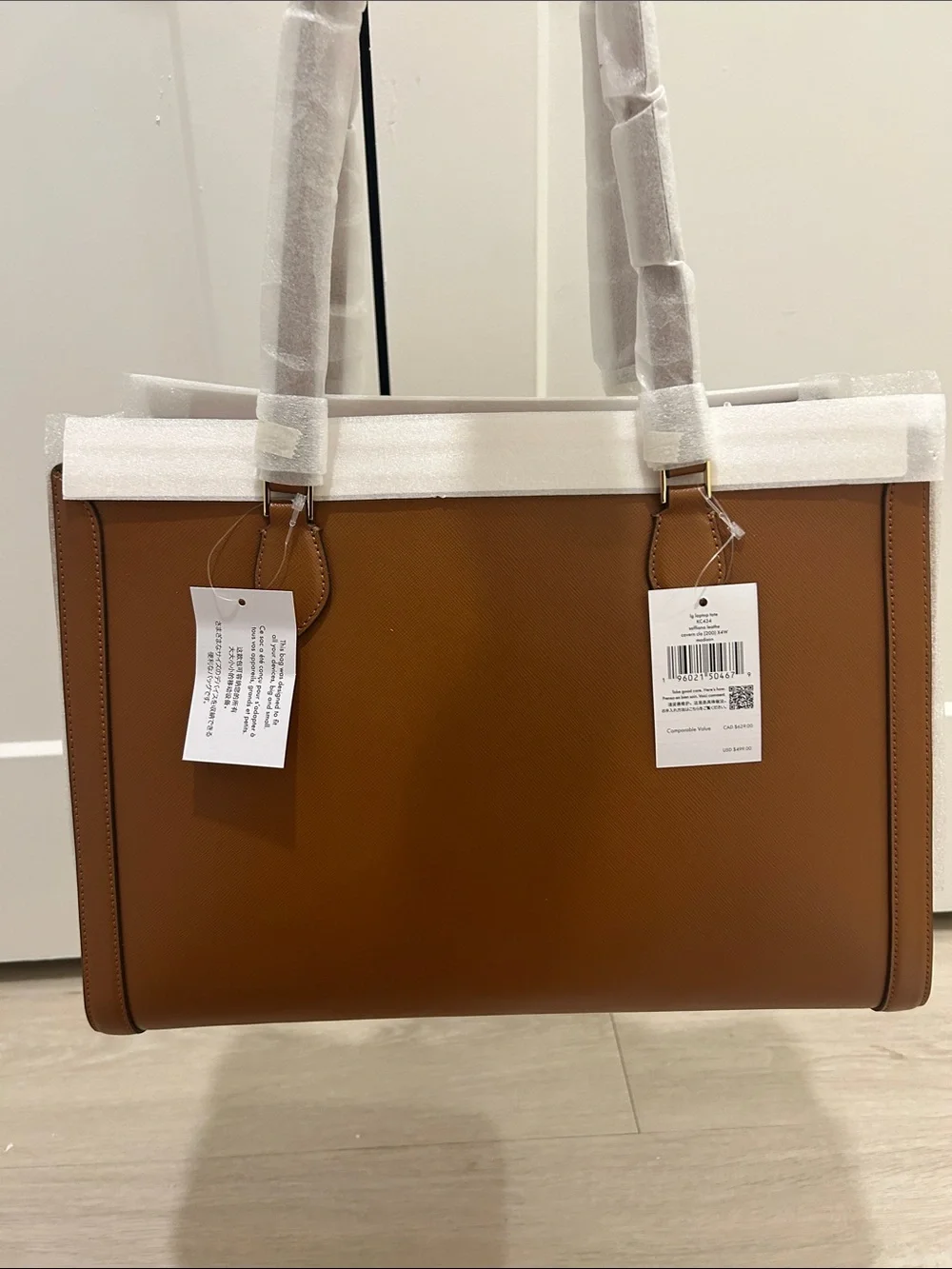 kate spade structured leather