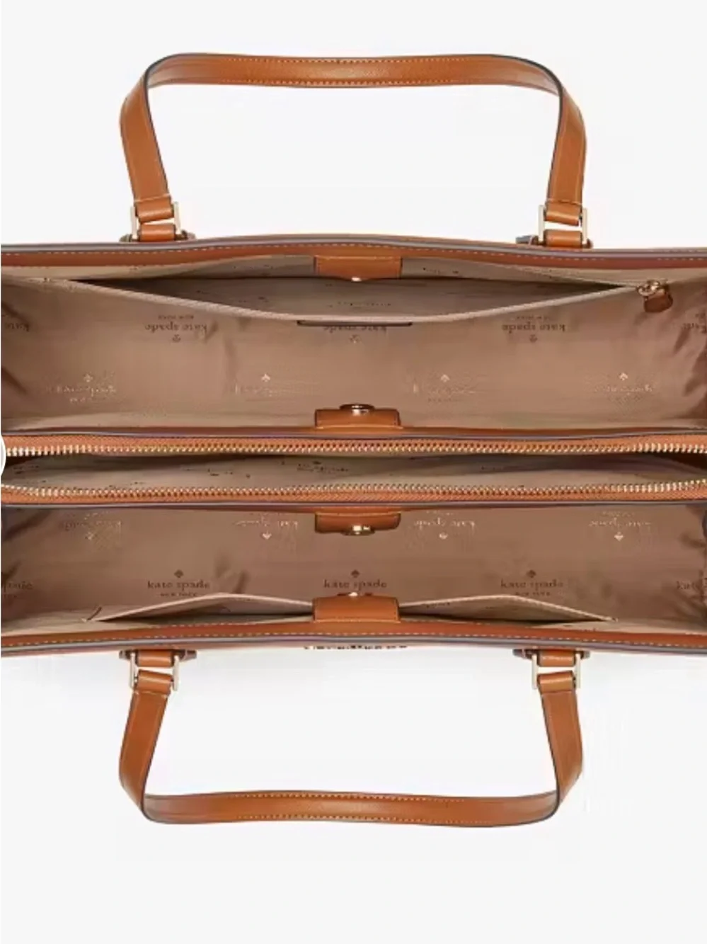 kate spade structured leather