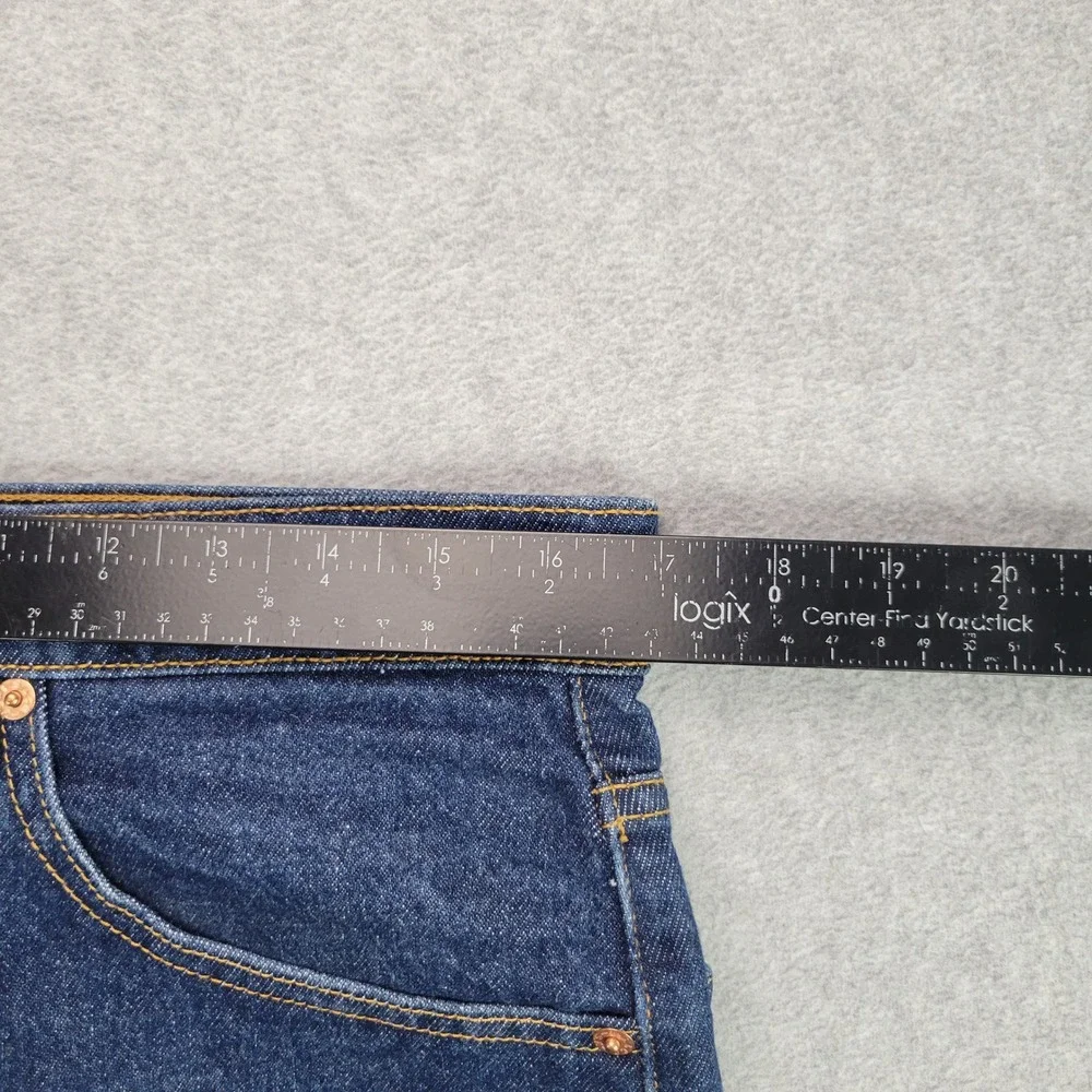 Levi's 505 Straight Leg Jeans Mens Fits 33x30 Dark Indigo Regular Fit 90s