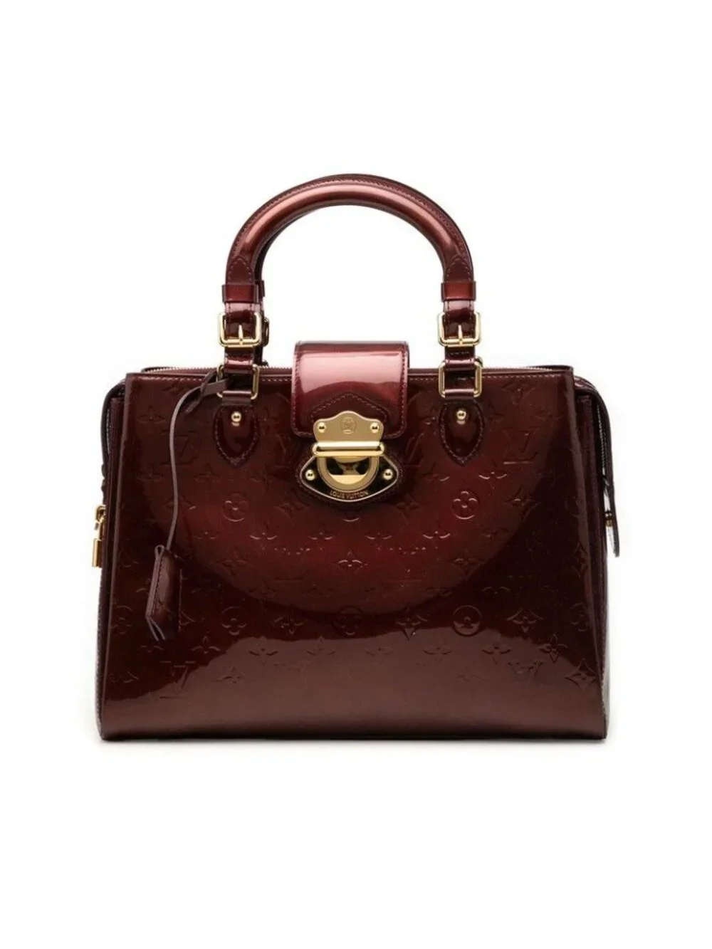 Louis Vuitton Monogram Vernis Merrose Avenue Tote Rouge Fauvist Patent Leather
