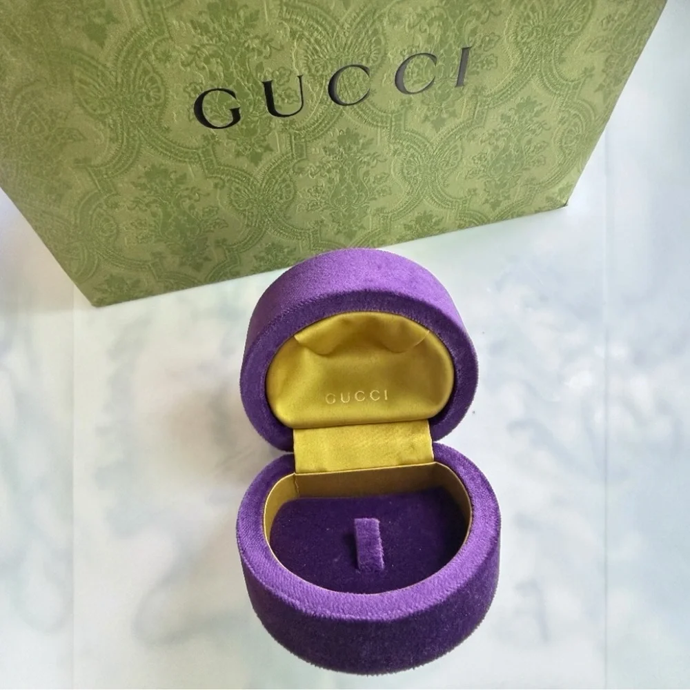 Gucci unique purple